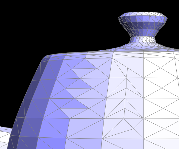 Edge split after view 2