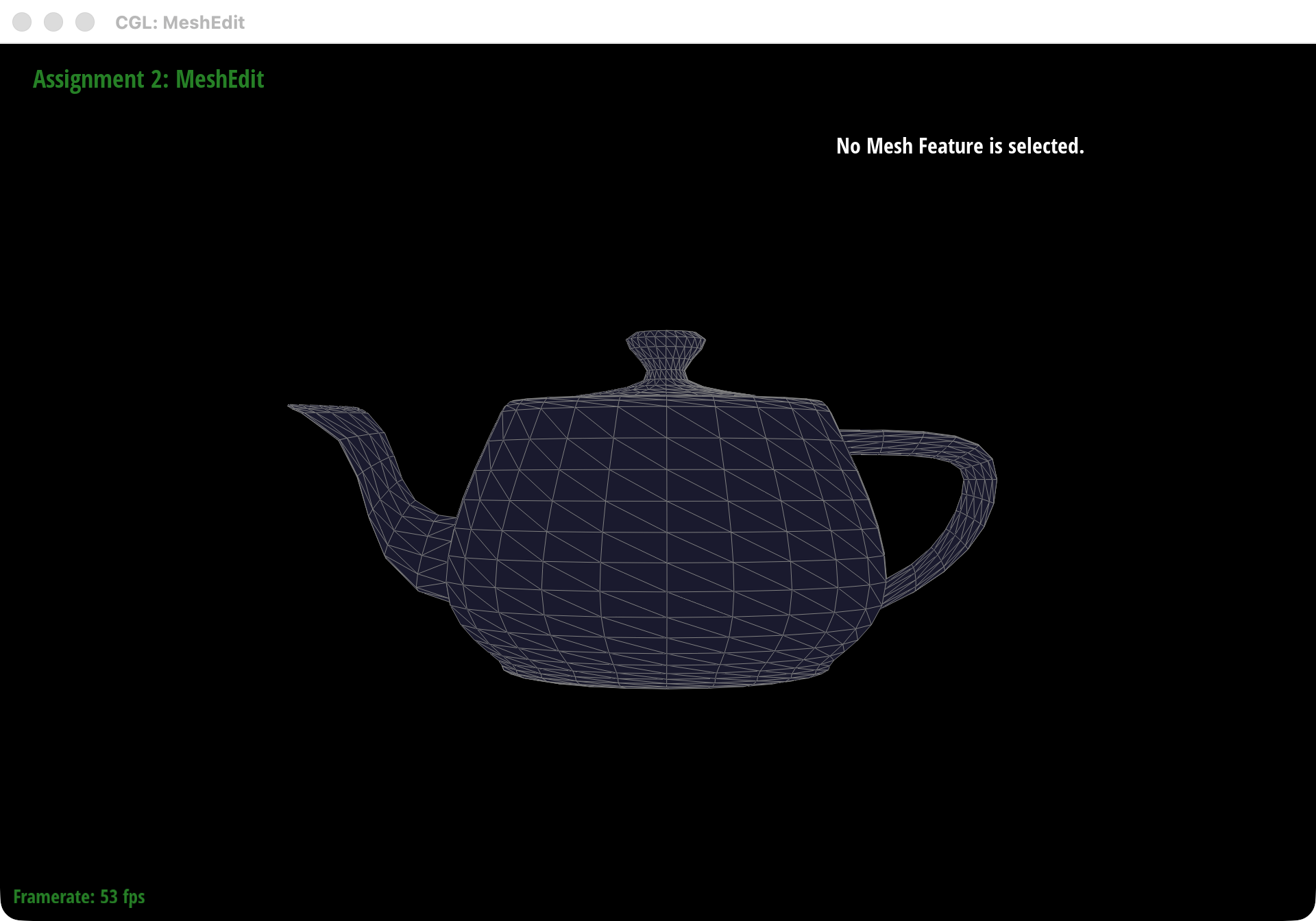 Alternate flat shading view before area-weighted normals
