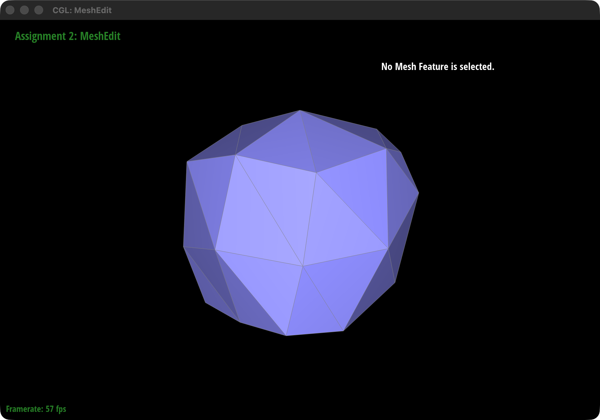 Cube after one Loop subdivision iteration
