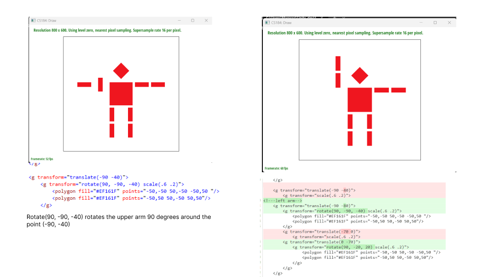 Task 3 robot hands up