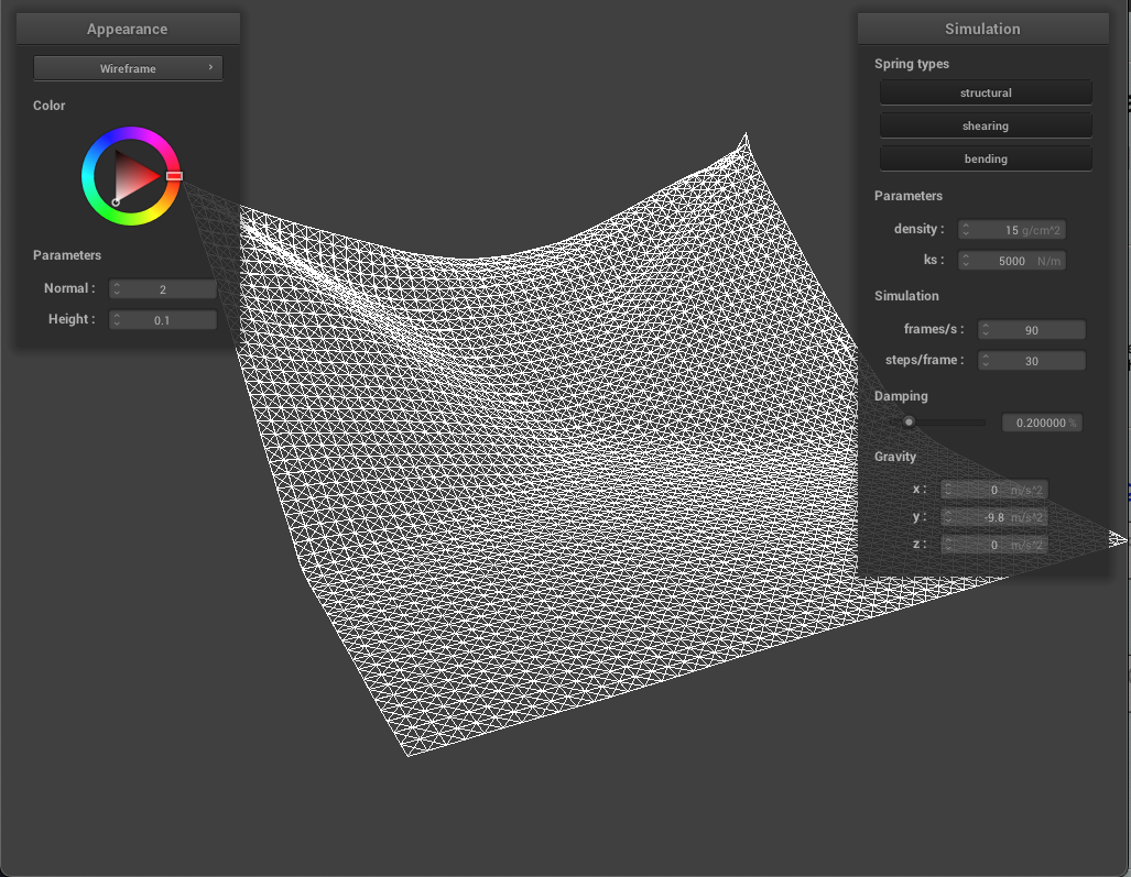 CS 184 Cloth Simulator