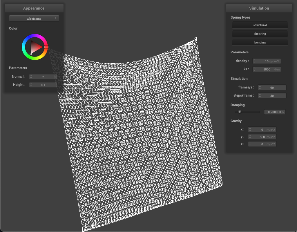 CS 184 Cloth Simulator