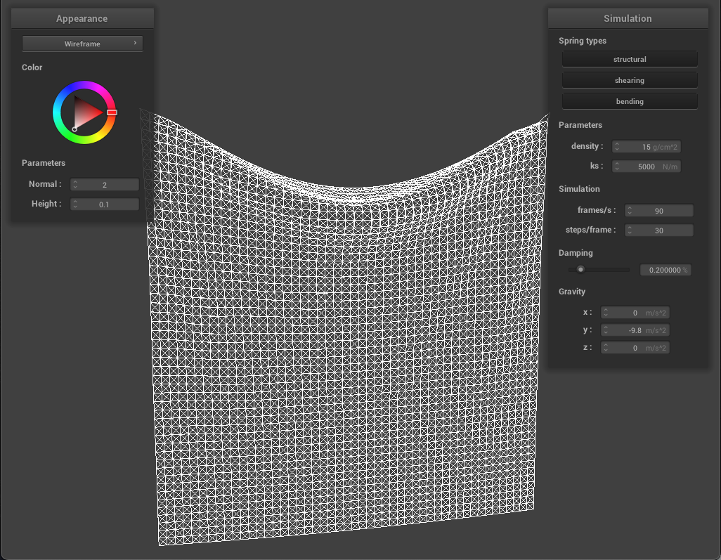CS 184 Cloth Simulator