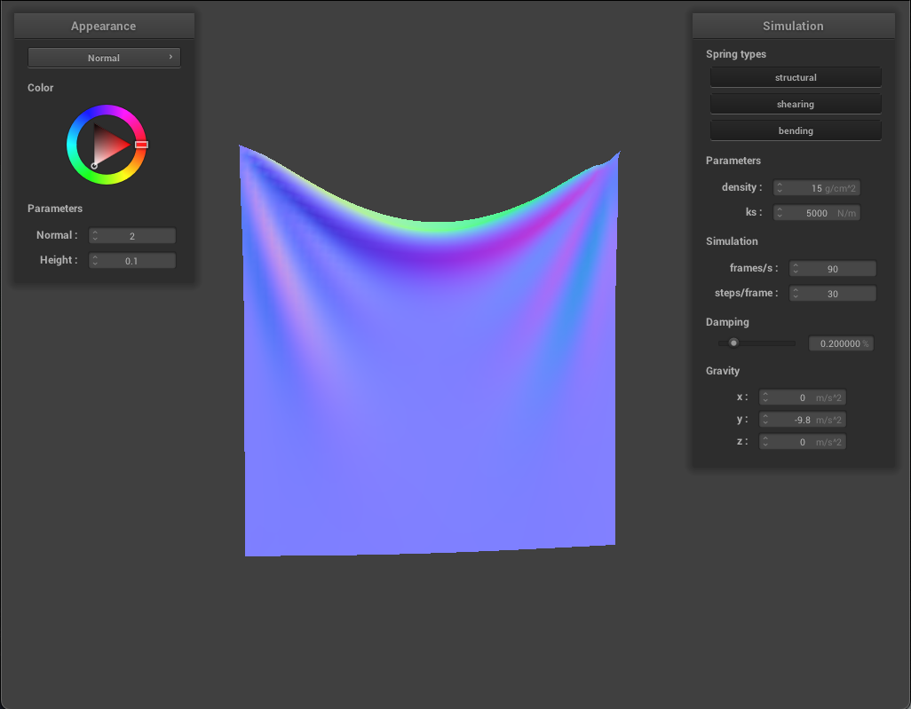 CS 184 Cloth Simulator