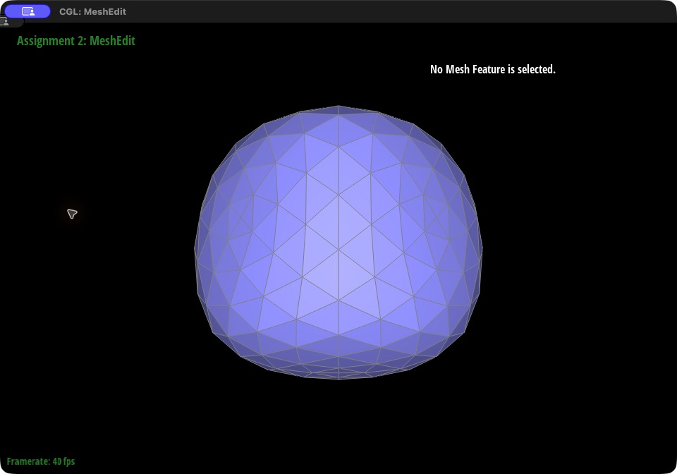 Cube with six face-center splits, subdivision level 2