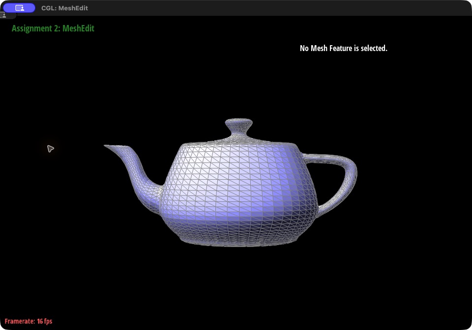Teapot after one subdivision