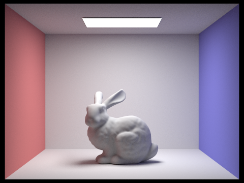 Raytraced rabbit.