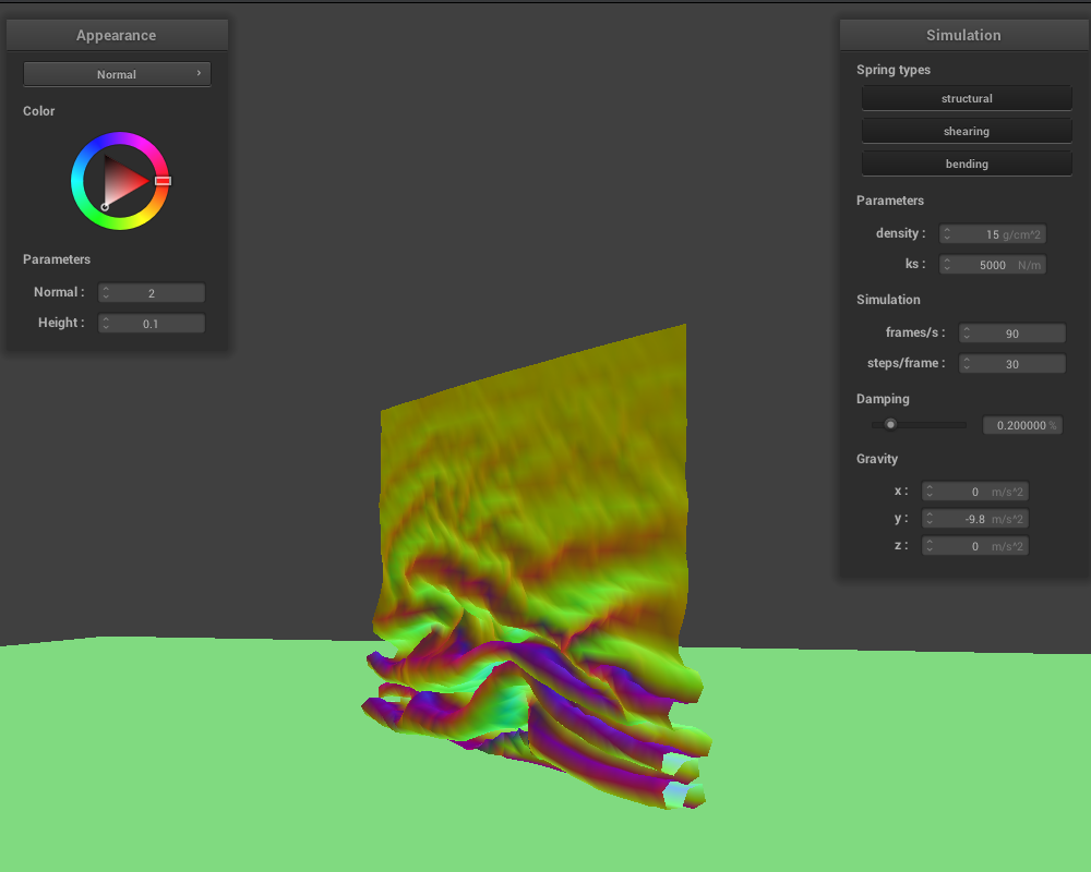 Project 4: Cloth Simulation