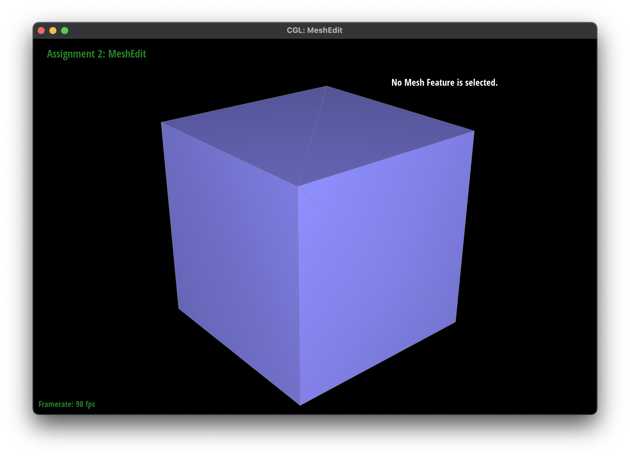 CS 184 Mesh Editor