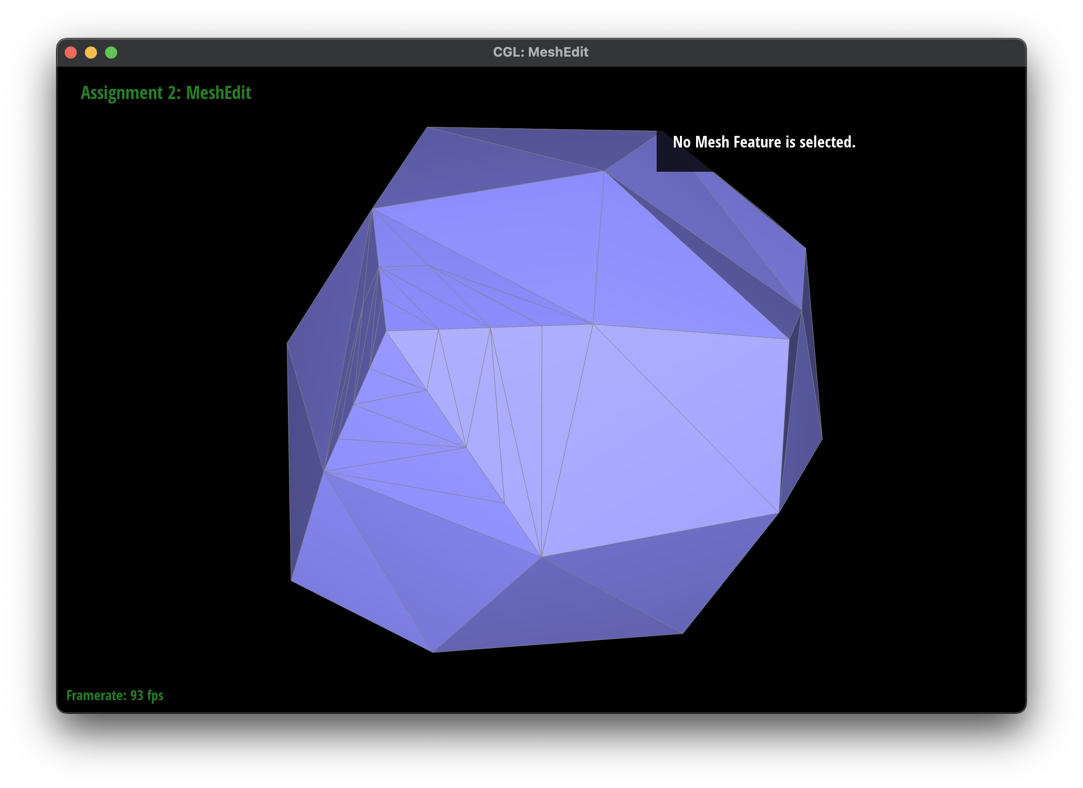 CS 184 Mesh Editor